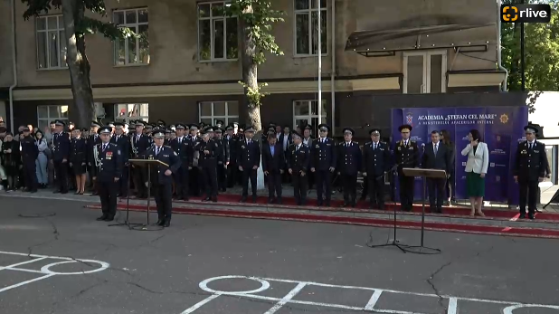 Depunerea Jurământului Solemn de către studenţii Academiei „Ştefan cel Mare”