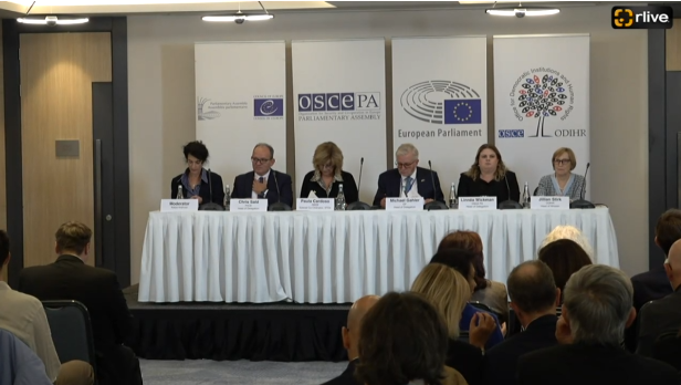 Misiunea internațională de observare a alegerilor comună, organizată de Oficiul OSCE pentru Instituții Democratice și Drepturile Omului (ODIHR), Adunarea Parlamentară a OSCE (OSCE PA), Adunarea Parlamentară a Consiliului Europei (APCE) și Parlamentul European (PE)