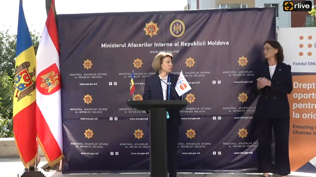 Recepționarea donației oferite de UNFPA pentru Instituția medico-sanitară publică departamentală „Serviciul medical al Ministerului Afacerilor Interne”