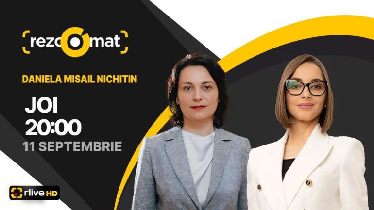 Ministra Afacerilor Interne, Daniella Misail-Nichitin, este invitata emisiunii Rezoomat!