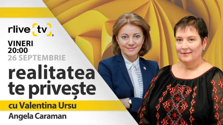 Angela Caraman, președinta Comisiei Electorale Centrale, invitată emisiunii „Realitatea te privește”