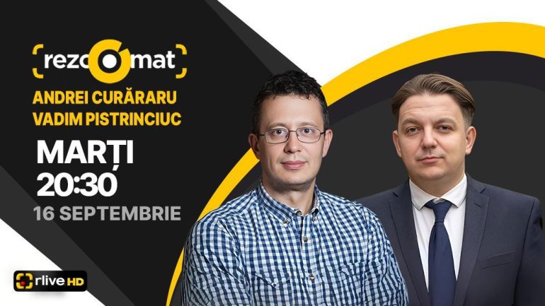 Provocările campaniei electorale, în dezbateri! Andrei Curăraru și Vadim Pistrinciuc, invitați la Rezoomat!