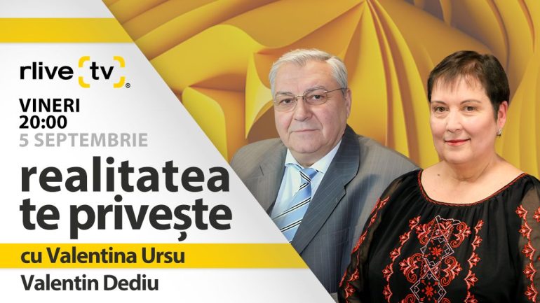 Valentin Dediu, ex-director interimar SIS, invitat la „Realitatea te privește”