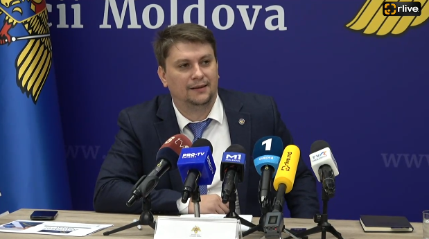 Conferință de presă susținută de directorul Serviciului Vamal, Alexandru Iacub