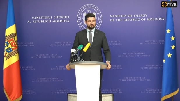 Conferință de presă susținută de ministrul Energiei al Republicii Moldova, Dorin Junghietu, de prezentare a realizărilor obținute pe parcursul mandatului