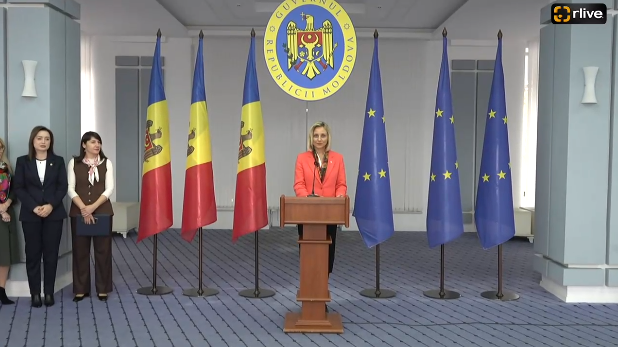 Conferința de presă susținută de viceprim-ministra și ministra Dezvoltării Economice și Digitalizării a Republicii Moldova, Doina Nistor