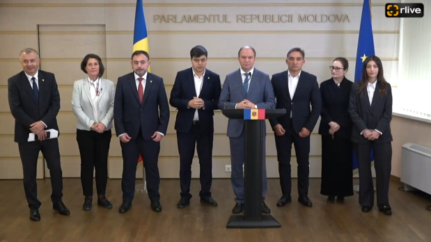 Declarațiile fracțiunii parlamentare ”Alternativa” în urma consultărilor cu Alexandru Munteanu, desemnat drept candidat la funcția de prim-ministru