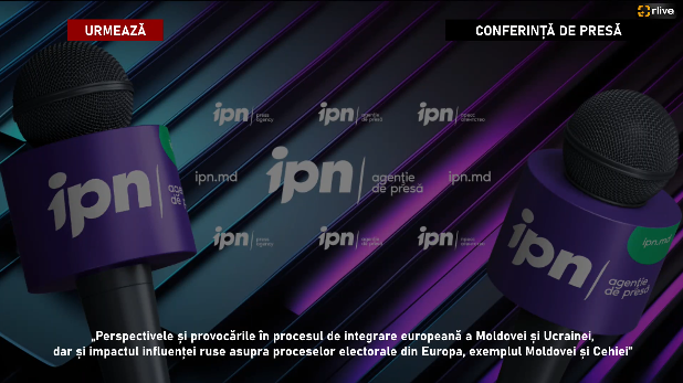 Conferință de presă cu genericul: „Perspectivele și provocările în procesul de integrare europeană a Moldovei și Ucrainei, dar și impactul influenței ruse asupra proceselor electorale din Europa, exemplul Moldovei și Cehiei”
