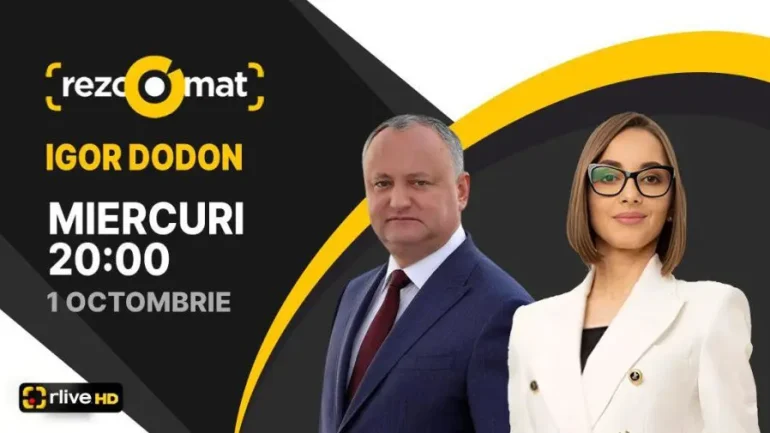 Liderul Blocului Patriotic, Igor Dodon, invitat la Rezoomat