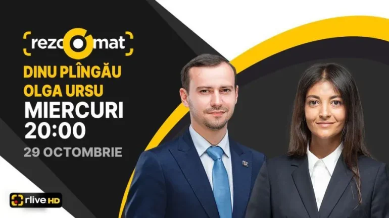 Actualitatea politică, în dezbateri! Deputații Dinu Plîngău și Olga Ursu, invitați la Rezoomat!