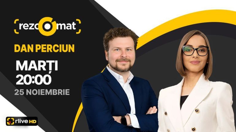 Ministrul Educației și Cercetării, Dan Perciun, invitatul din această seară a emisiunii Rezoomat