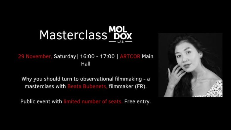 Agenda - Masterclass: Why you should turn to observational filmmaking – a masterclass with Beata Bubenets, filmmaker (FR)