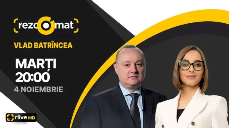 Vicepreședintele Parlamentului, Vlad Batrîncea, este invitatul emisiunii Rezoomat!