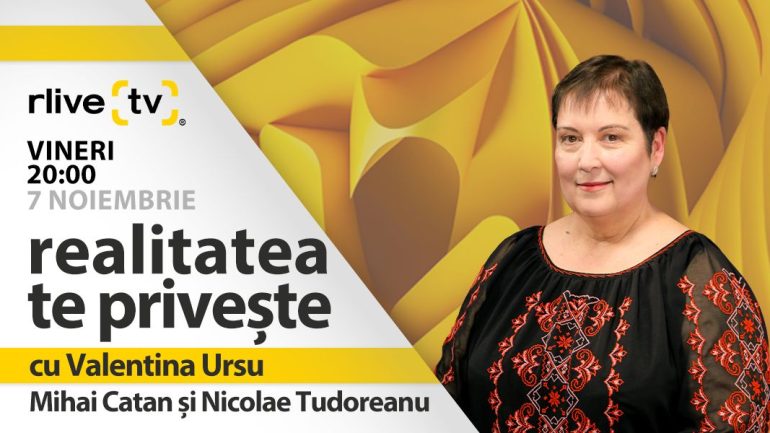 Mihai Catan și Nicolae Tudoreanu, invitați la ”Realitatea te privește”