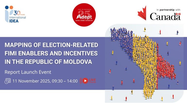 Mapping of election-related FIMI enablers and incentives in the Republic of Moldova: Report Launch