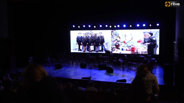 Concertul „Acasă de Crăciun” organizat de orchestra „Plai Moldovenesc” a Inspectoratului General pentru Situații de Urgență al MAI