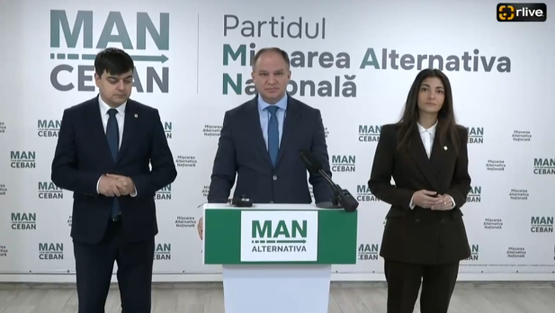 Agenda - Conferința de presă susținută de partidul Mișcarea Alternativa Națională