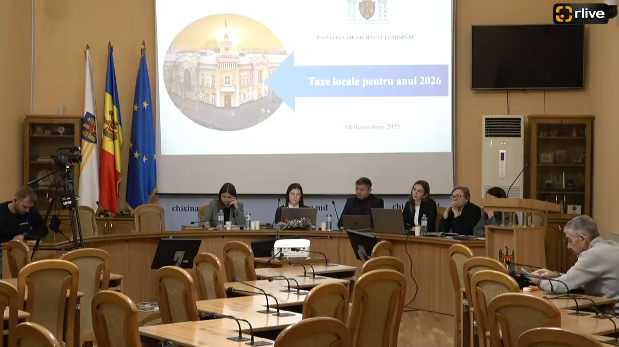 Consultări publice ale proiectelor de decizii „Cu privire la aprobarea și punerea în aplicare a taxelor locale pentru anul 2026″ și „Cu privire la aprobarea bugetului municipal Chișinău pentru anul 2026”