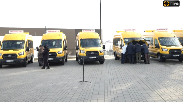 Agenda - Evenimentul de transmitere a 21 de microbuze școlare pentru instituțiile de învățământ general din țară