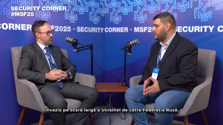 Agenda - MSF 2025 | Security Corner – Interviu cu redactorul-șef CaleaEuropeană.ro, Robert Lupițu