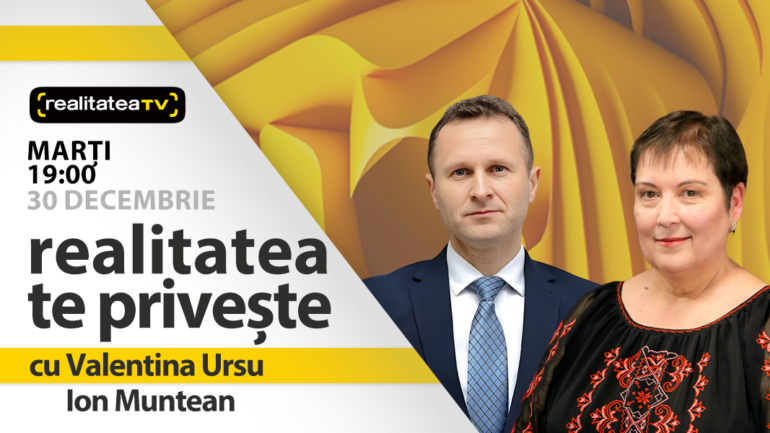 Agenda - Ion Muntean, directorul Centrului Național pentru Energie Durabilă, invitat la emisiunea „Realitatea te privește”