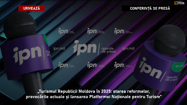 Agenda - Conferință de presă cu genericul: „Turismul Republicii Moldova în 2025: starea reformelor, provocările actuale și lansarea Platformei Naționale pentru Turism”