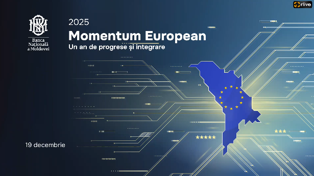 Agenda - Conferința cu genericul „BNM 2025 – Momentum European: Un an de progrese și integrare” (partea 2)