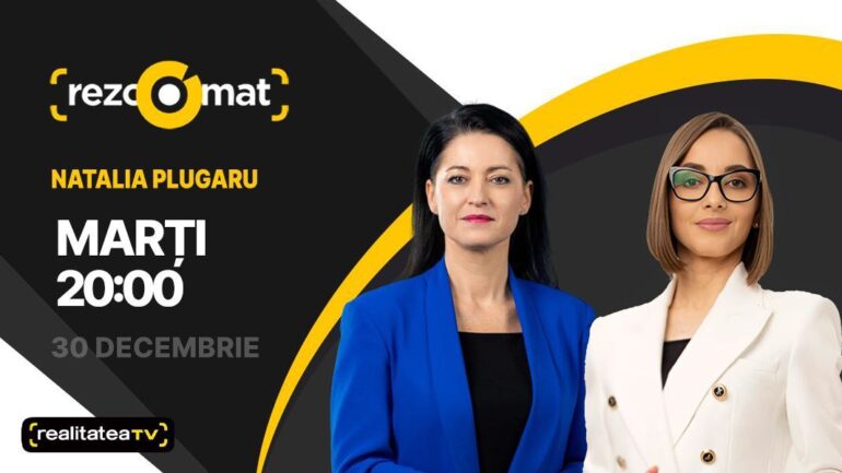 Agenda - Ministra Muncii și Protecției Sociale, Natalia Plugaru, este invitata emisiunii Rezoomat!