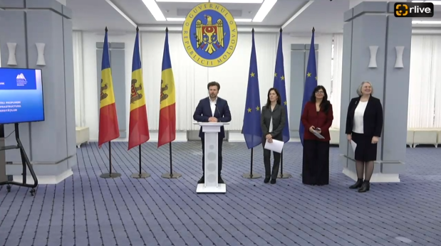 Conferința de presă organizată de Ministerul Educației și Cercetării al RM privind lansarea apelului pentru propuneri de finanțare a infrastructurii de cercetare universitare, cu un buget total de 9,5 milioane de euro