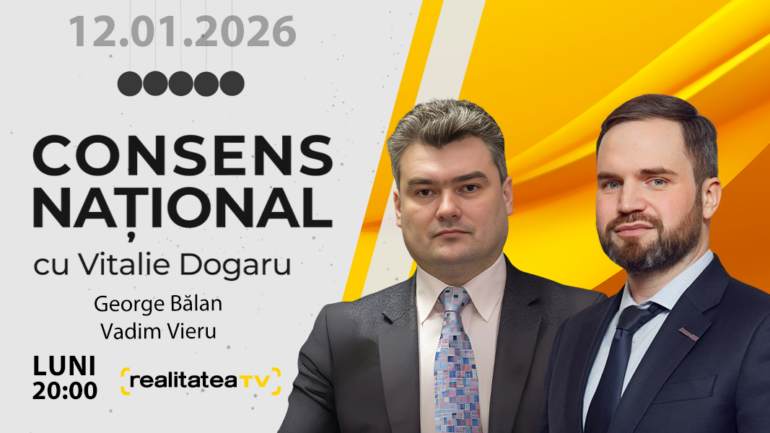 Agenda - „Consens Național” cu Vitalie Dogaru: Efectele integrării politice și civice a transnistrenilor cu cetățenie moldovenească