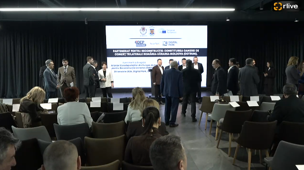 Agenda - Conferința de Nivel Înalt „Parteneriat pentru Reconstrucție: Constituirea Camerei de Comerț Trilaterale România–Ucraina–Republica Moldova (CCTRUM)”