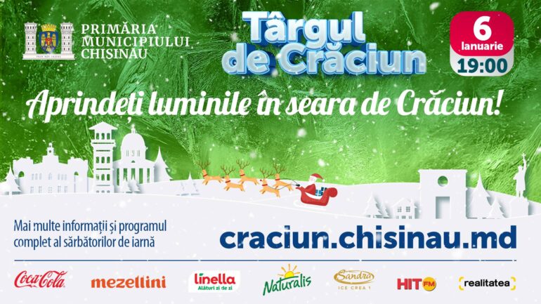 Aprindeți luminile în seara de Crăciun! de la Catedrala Mitropolitană „Nașterea Domnului”