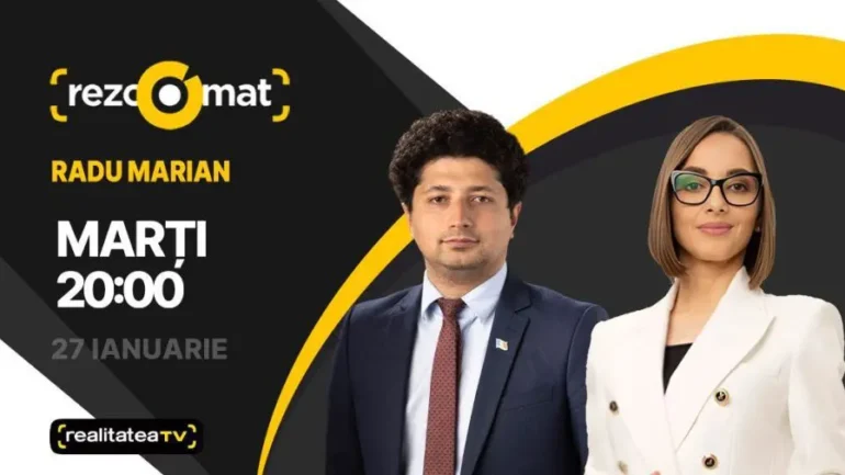 Agenda - Vicepreședintele PAS, președintele comisiei economie, buget și finanțe, Radu Marian, este invitatul emisiunii Rezoomat