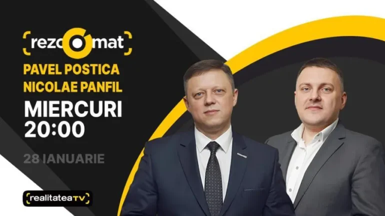 Agenda - Vicepreședintele CEC, Pavel Postica și expertul Promo-Lex, Nicolae Panfil, sunt invitații emisiunii Rezoomat