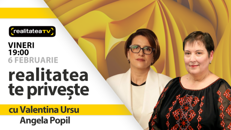 Agenda - Angela Popil, expertă în domeniul justiției, avocată, invitată la emisiunea „Realitatea te privește”