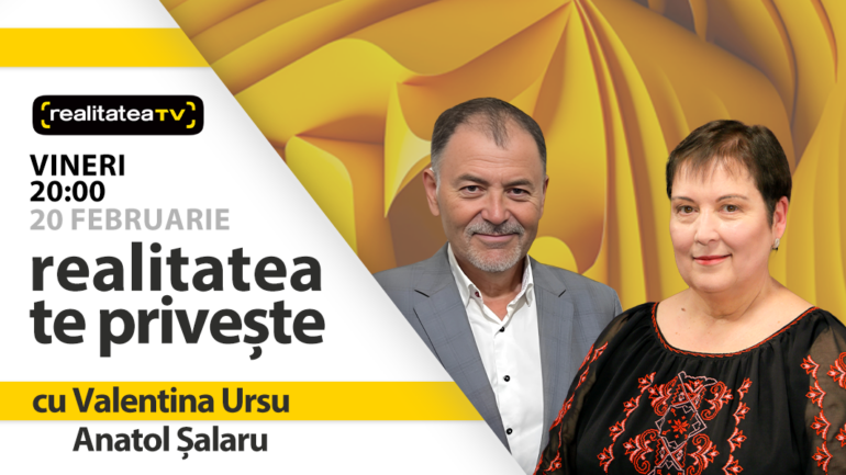 Agenda - Anatol Șalaru, fost ministru al Apărării, fost deputat în Parlament, invitat la emisiunea „Realitatea te privește”