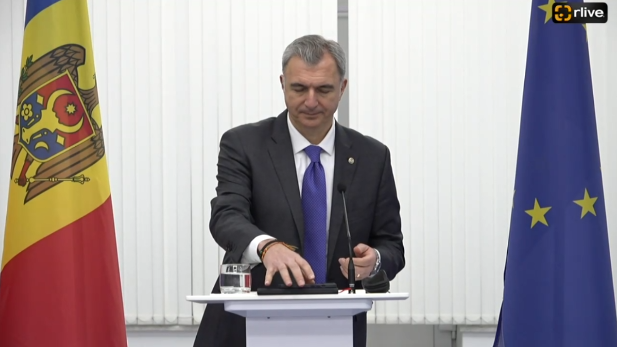 Conferință de presă susținută de ministrului Dezvoltării Economice și Digitalizării al Republicii Moldova, Eugeniu Osmochescu