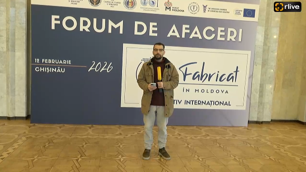 Agenda - ORA de LIVE cu TRAIAN de la Forumul de Afaceri „Fabricat în Moldova – Competitiv Internațional”