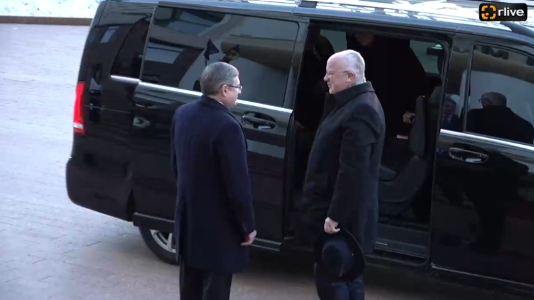 Agenda - Președinții parlamentelor din Statele Baltice la Parlamentul Republicii Moldova, unde sunt întâmpinați de șeful legislativului Igor Grosu