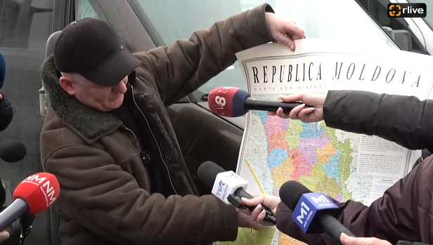 Protest organizat de transportatorii auto îndreptat împotriva corupției din ANTA/MIDR