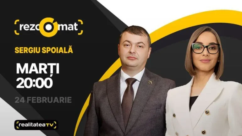 Agenda - Directorul Aeroportului Internațional Chișinău, Sergiu Spoială, este invitatul emisiunii Rezoomat