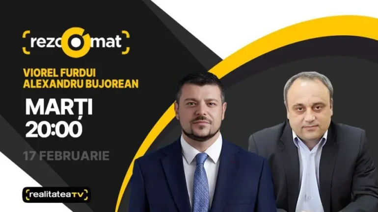 Agenda - Reforma APL, în dezbateri la RealitateaTV! Viorel Furdui și Alexandru Bujorean, invitați la emisiunea Rezoomat