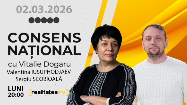 Agenda - „Consens Național” cu Vitalie Dogaru: Centrul Național al Cinematografiei anunță concurs de proiecte. La ce filme se vor uita moldovenii în viitor?