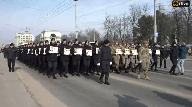 Marșul Memoriei, cu prilejul comemorării eroilor căzuți în conflictul armat de la Nistru