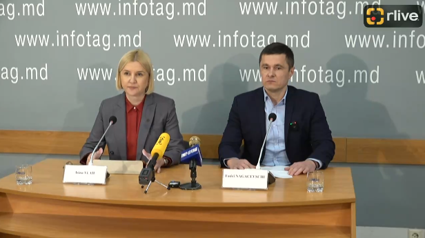 Briefing de presă susținut de Irina Vlah cu tema: „Modificările abuzive la Legea partidelor și acțiunile ce se impun după avizul Comisiei de la Veneția”