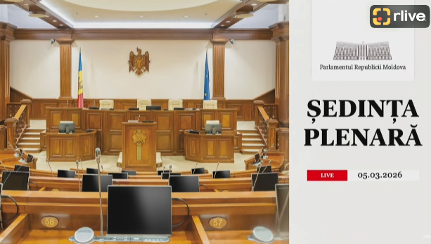 Agenda - Ședința Parlamentului Republicii Moldova din 5 martie 2026