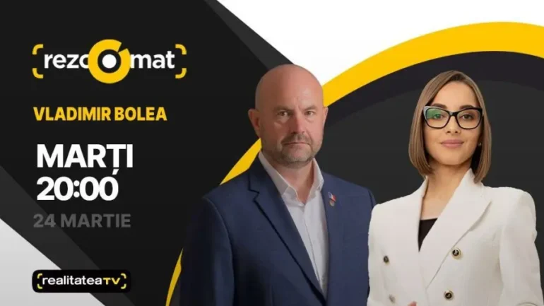 Agenda - Vicepremierul, ministrul Infrastructurii și Dezvoltării Regionale, Vladimir Bolea, este invitatul emisiunii Rezoomat