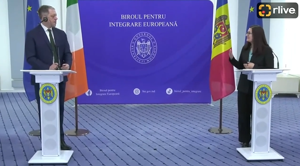 Agenda - Conferință de presă susținută de viceprim-ministra pentru integrare europeană, Cristina Gherasimov și Thomas Byrne, ministrul pentru afaceri europene și apărare al Irlandei