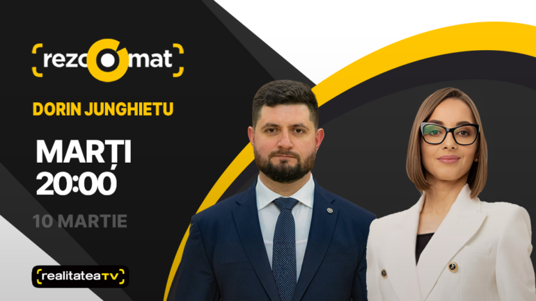 Agenda - Ministrul Energiei, Dorin Junghietu, este invitatul emisiunii Rezoomat