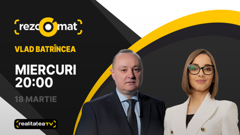 Agenda - Vicepreședintele Parlamentului, Vlad Batrîncea, este invitatul emisiunii Rezoomat!